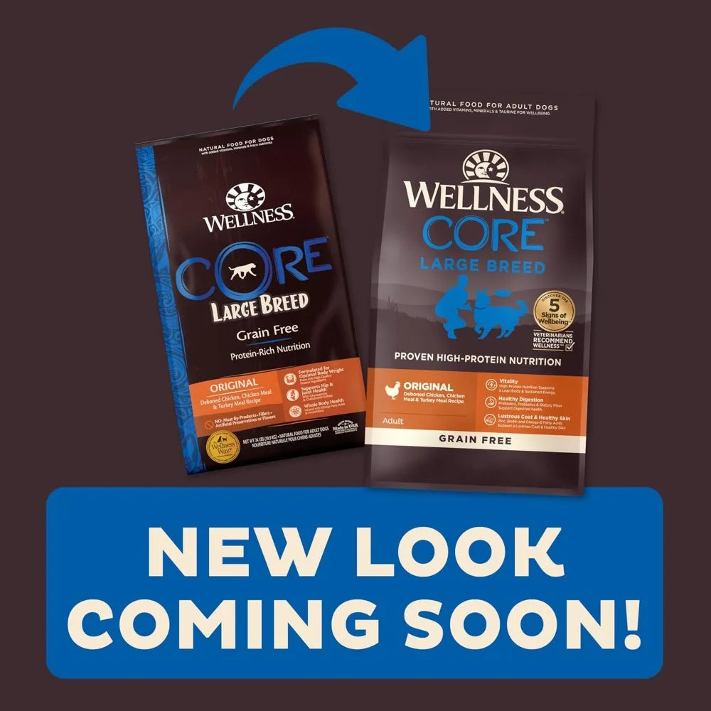 CORE Grain-Free High-Protein Large Breed Adult Dry Dog Food,