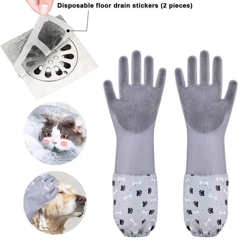 Pet Grooming Gloves