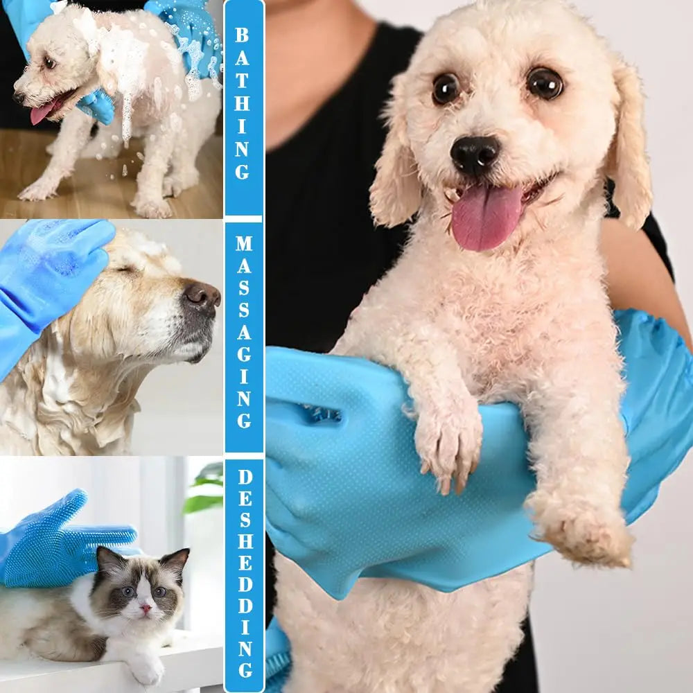 Pet Grooming Gloves