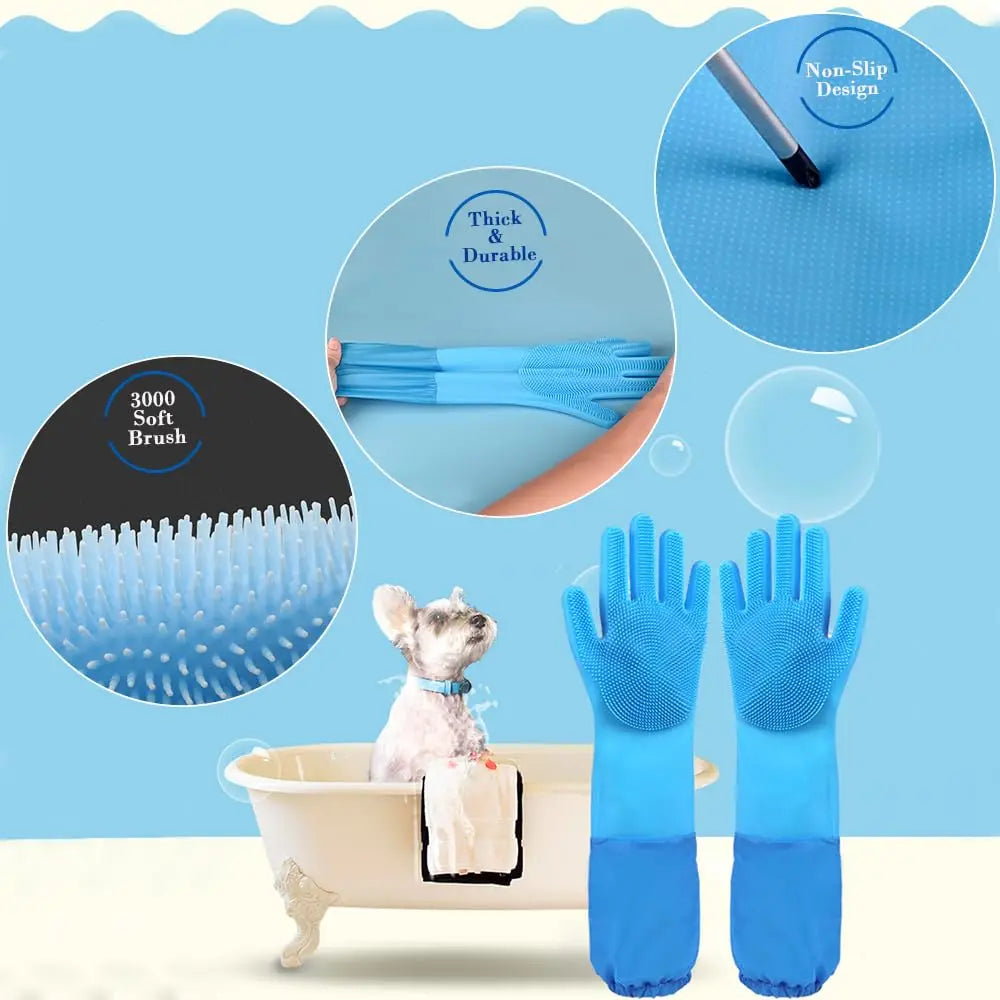 Pet Grooming Gloves