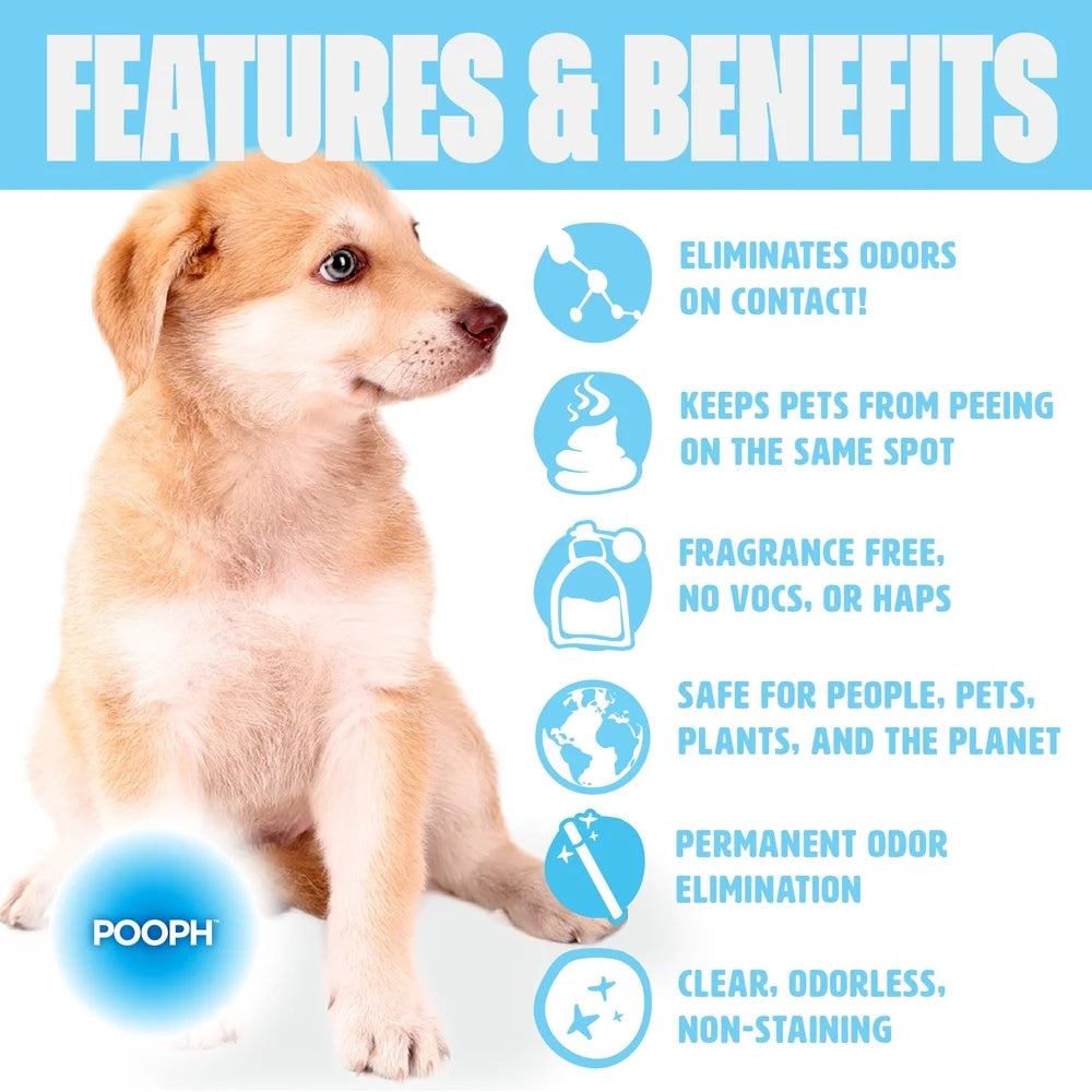 3 Pack Pet Odor Eliminator Spray 20 oz