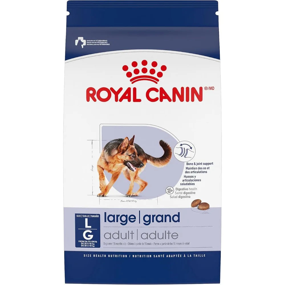Size Health Nutrition Large Adult Dry Dog Food, 30 lb Bag