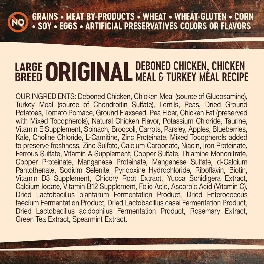 CORE Grain-Free High-Protein Large Breed Adult Dry Dog Food,