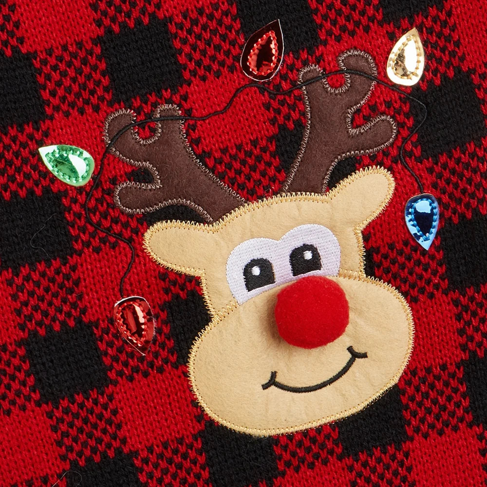 Plaid Pet Dog Sweaters