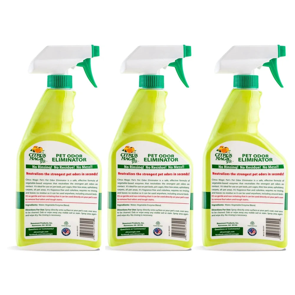 Pet Odor Eliminator Enzyme Spray