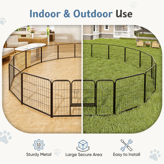 16 Panel Dog Playpen