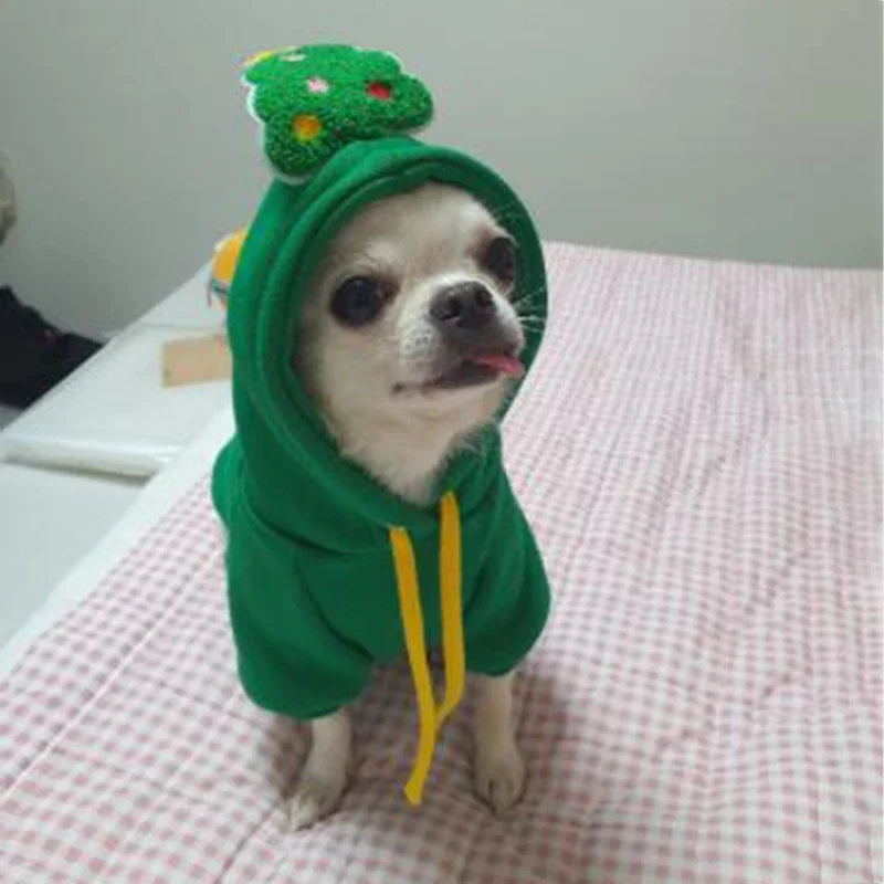Pet Clothing for Small Medium Dogs Christmas Dog Clothes Puppy Cat Hodies Chihuahua Costume Christmas Pet Clothes Coat New Year