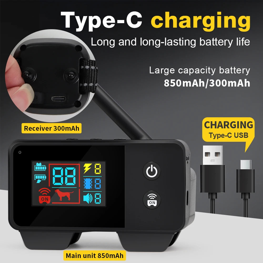 Electronic Pet Fence System 480M GPS Wireless