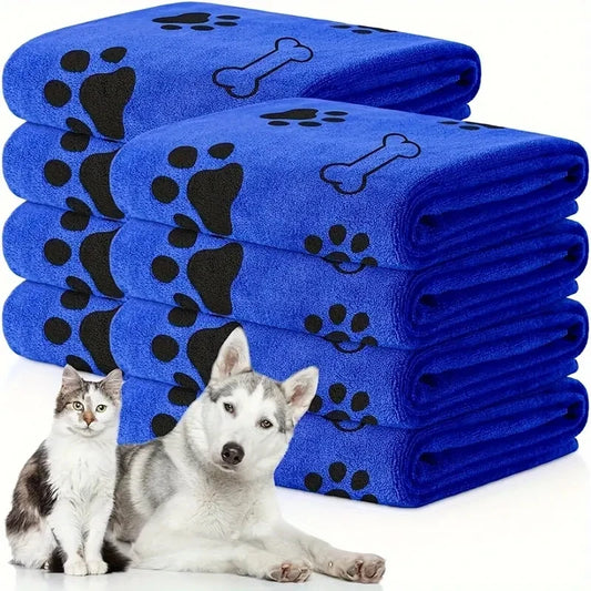 2pcs Soft Microfiber Dog Towels -