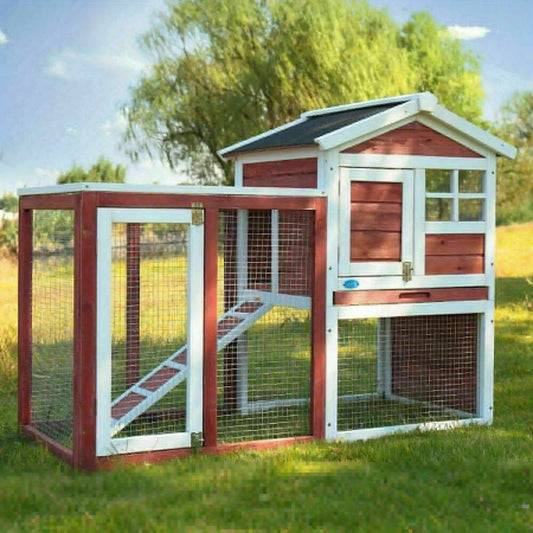 Wooden Rabbit Hutch