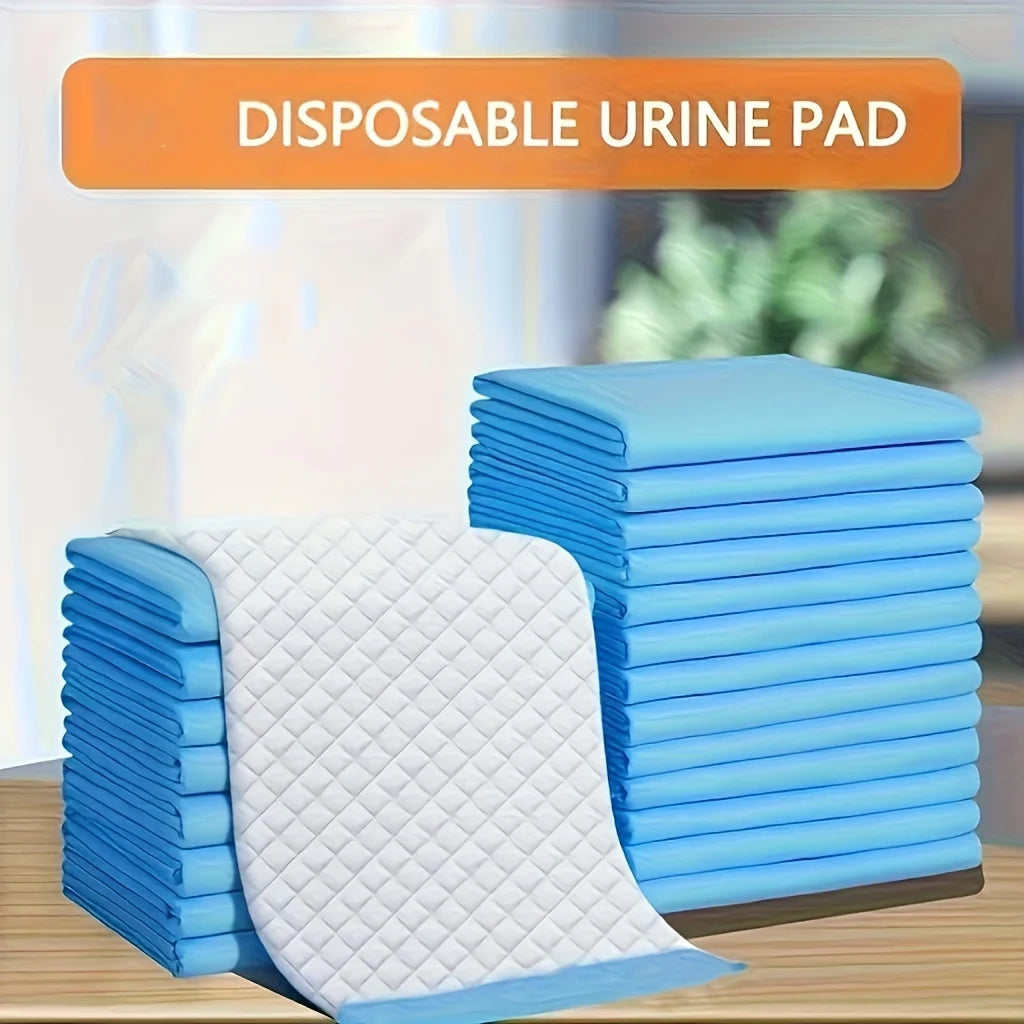 Disposable absorbent dog training pads