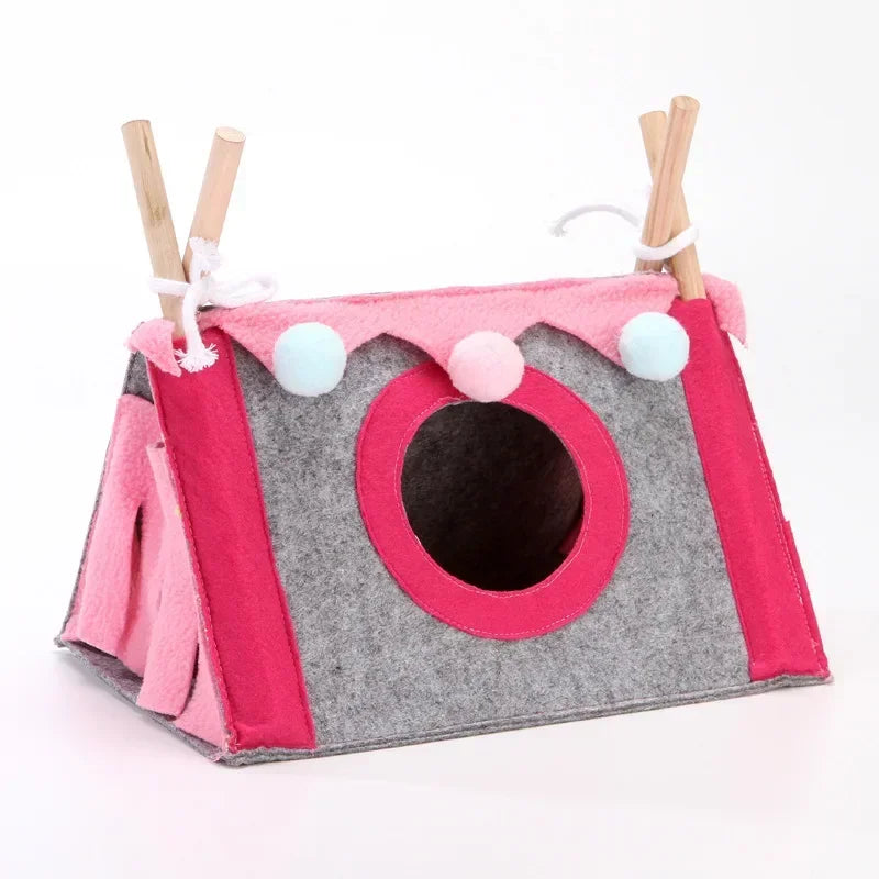 Small Pet Nest Felt Tent