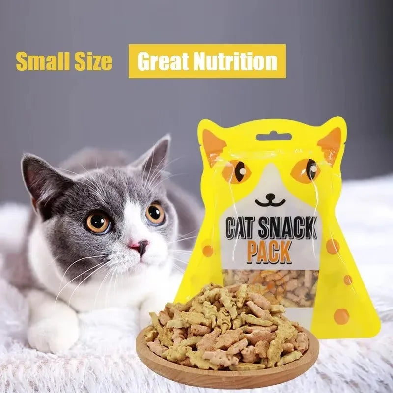 Crispy Catnip Fish Biscuits Pet Snacks