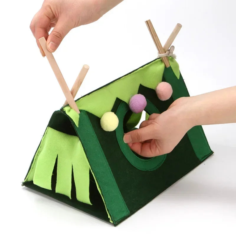 Small Pet Nest Felt Tent